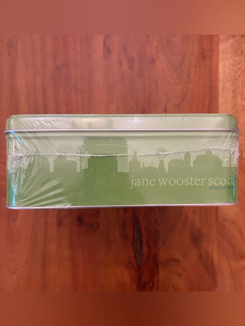 Vtg 2005 New Keepsake Tin Jane Wooster Scott Puzzle 1000pc 3314-6 Shopping Spree
